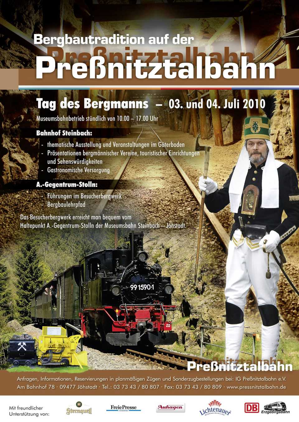 Poster Tag des Bergmanns 2010