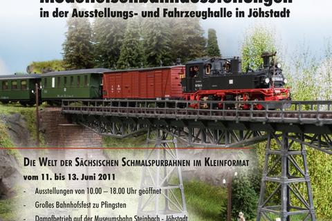 Poster Modellbahnausstellung Pfingsten 2011