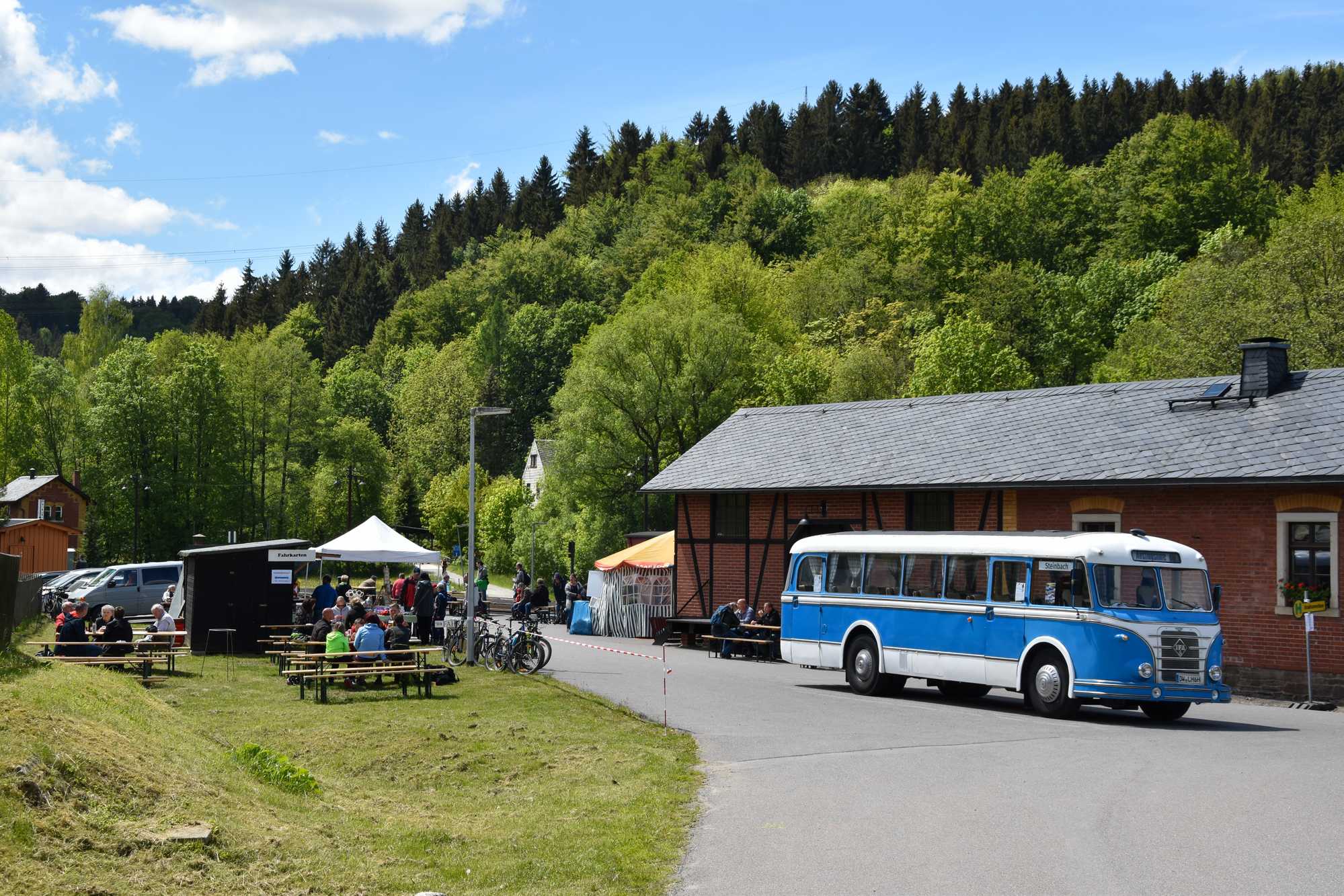 „Ausflugslinie Preßnitztal“ in Steinbach