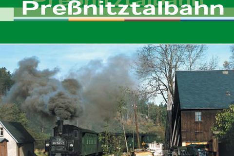 Kalendertitelseite „Unterwegs mit der Preßnitztalbahn“ 2005