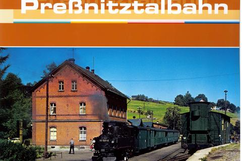Kalendertitelseite „Unterwegs mit der Preßnitztalbahn“ 2008