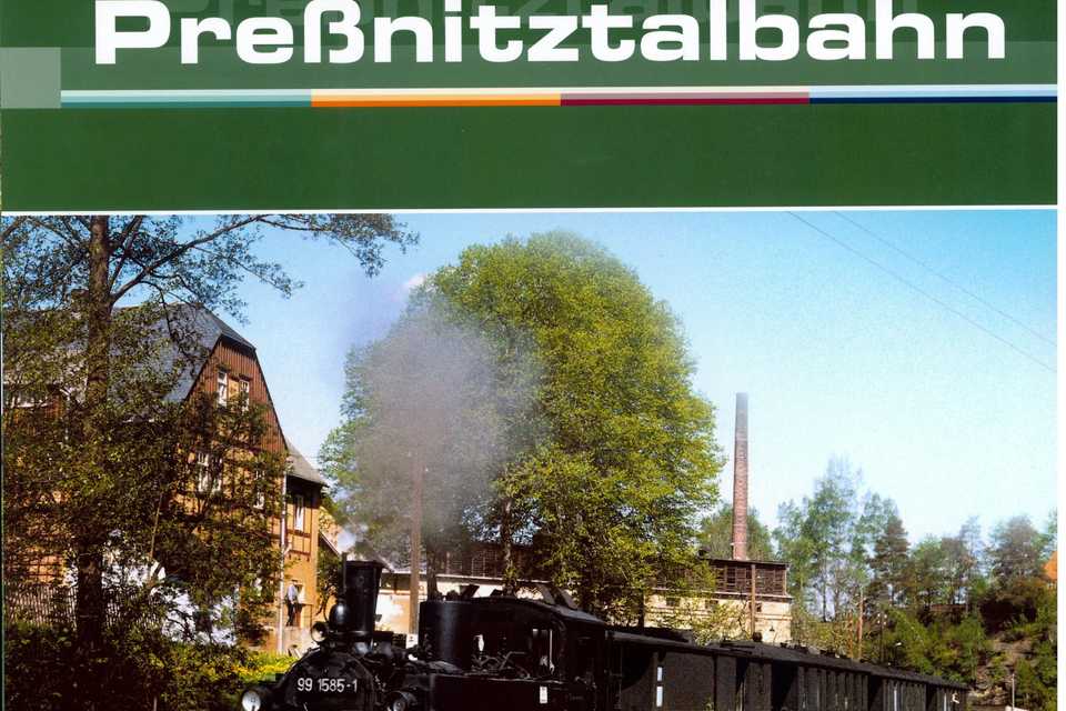 Kalendertitelseite „Unterwegs mit der Preßnitztalbahn“ 2011