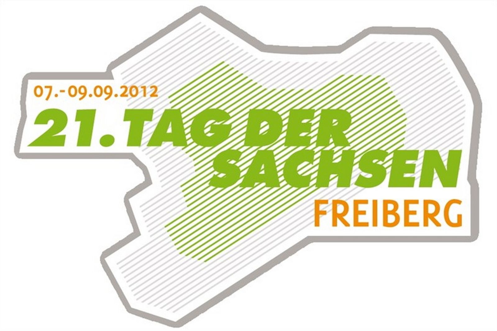 Logo vom "21. Tag der Sachsen" 2012 in Freiberg