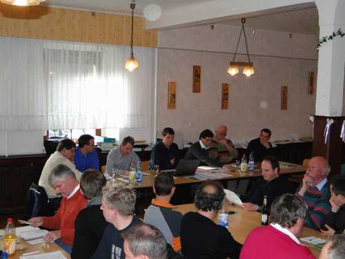 60 Vereinsmitglieder kamen zur JHV 2010 ins Jöhstädter Schullandheim