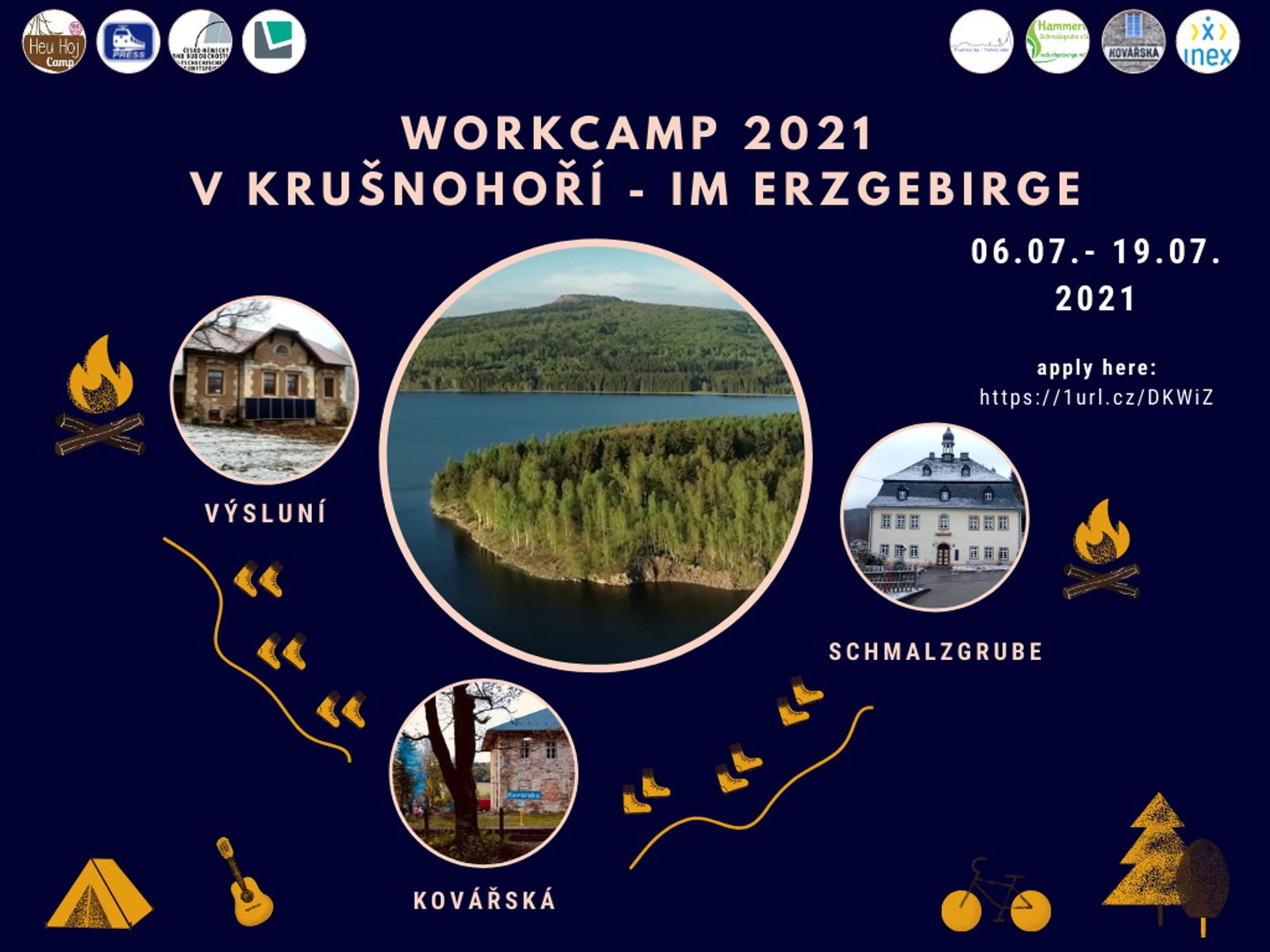 Logo des Workcamp 2021 im Erzgebirge