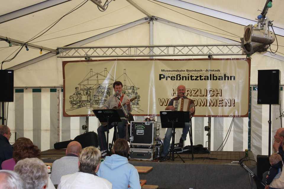 Im Festzelt in Jöhstadt stand wieder allerhand Kultur auf dem Programm.