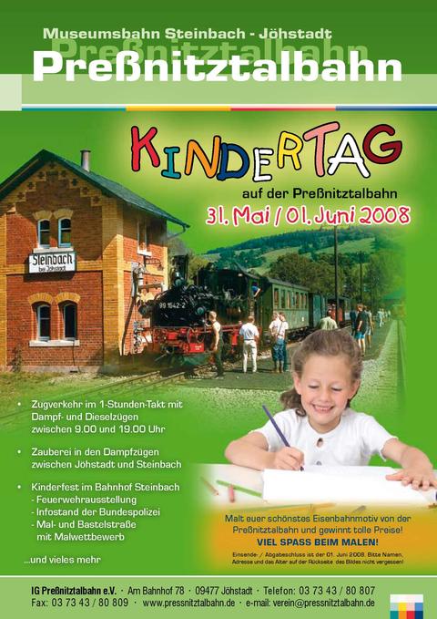 Plakat zum Kindertag 2008