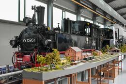 Der Bahnhof Jöhstadt im Modell