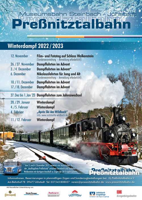Poster Winterdampf 2022/23