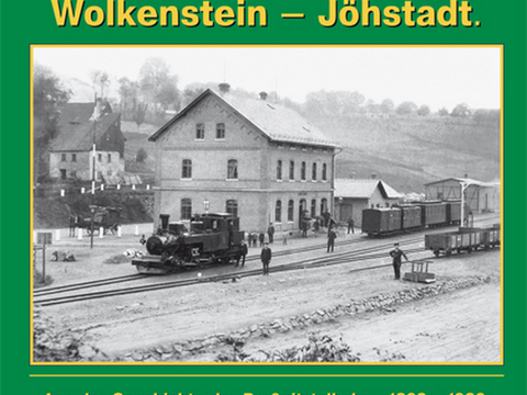 Cover Buch „Aus der Geschichte der Schmalspurbahn im Preßnitz- und Schwarzwassertal 1892 -1989“